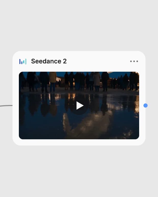 Seedance 2 video result shown in the Fuser node
