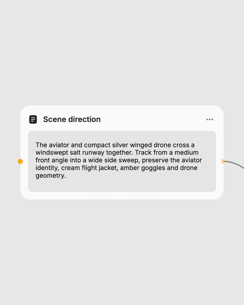 vidu reference workflow direction or secondary input