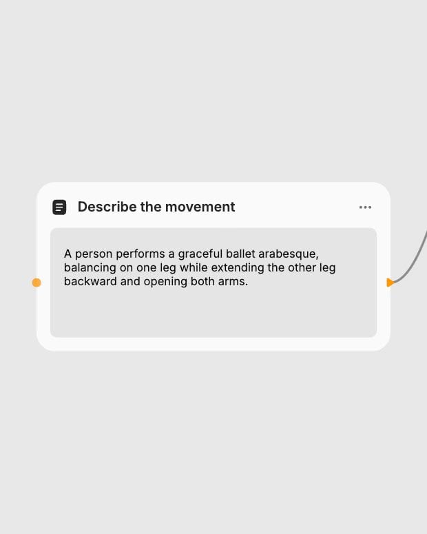 Describe movement in the local Fuser canvas.