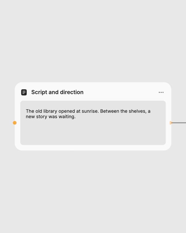 F5 TTS: Enter transcript and script. Real local Fuser canvas capture.