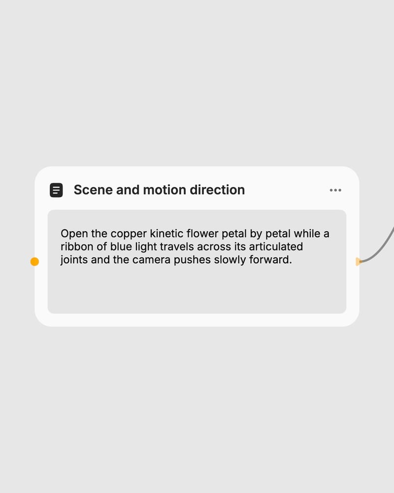 pika workflow direction or secondary input